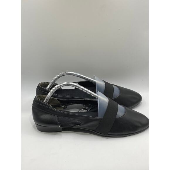 AEROSOLES Women's Black Almond-Toe Slip-On Lightweight Mary Jane Flats SZ 9 - Picture 2 of 8